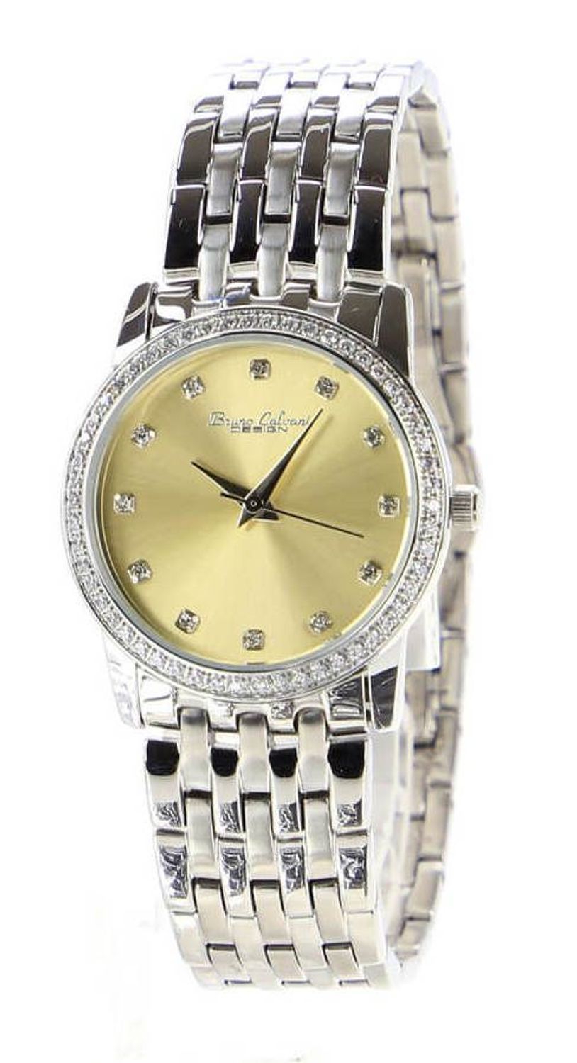 Zegarek damski z cyrkoniami Bruno Calvani FASHION BC974 srebrny jpg.jpg